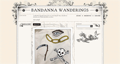 Desktop Screenshot of bandannawanderings.tumblr.com