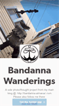 Mobile Screenshot of bandannawanderings.tumblr.com