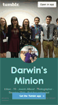 Mobile Screenshot of darwinsminion.tumblr.com