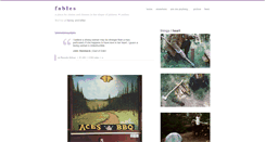 Desktop Screenshot of fables.tumblr.com