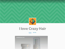 Tablet Screenshot of i-love-my-crazy-hair.tumblr.com