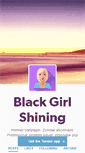 Mobile Screenshot of blackgirlshining.tumblr.com