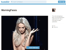 Tablet Screenshot of morningfaces.tumblr.com