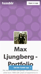 Mobile Screenshot of maxljungberg.tumblr.com