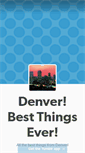 Mobile Screenshot of denverite.tumblr.com