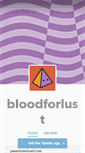 Mobile Screenshot of bloodforlust.tumblr.com