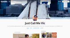 Desktop Screenshot of callmevic.tumblr.com