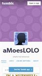 Mobile Screenshot of amoeslolo.tumblr.com