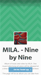 Mobile Screenshot of milamusic.tumblr.com