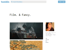 Tablet Screenshot of filmandfancy.tumblr.com