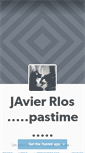 Mobile Screenshot of javierrios.tumblr.com