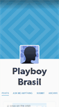 Mobile Screenshot of playboybrasil.tumblr.com