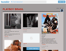 Tablet Screenshot of playboybrasil.tumblr.com