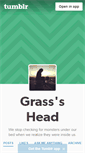 Mobile Screenshot of obeygrass.tumblr.com