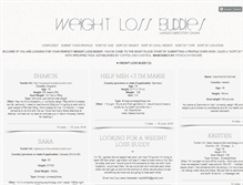 Tablet Screenshot of getaweightlossbuddy.tumblr.com
