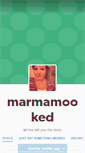 Mobile Screenshot of marmamook.tumblr.com