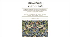 Desktop Screenshot of dominusvenustas.tumblr.com