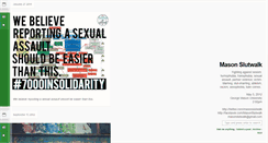 Desktop Screenshot of masonslutwalk.tumblr.com