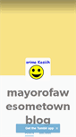 Mobile Screenshot of mayorofawesometown.tumblr.com