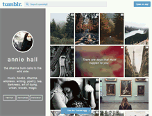 Tablet Screenshot of anniehall.tumblr.com