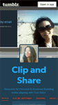 Mobile Screenshot of clipandshare.tumblr.com
