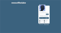 Desktop Screenshot of nessofthelake.tumblr.com