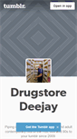 Mobile Screenshot of drugstoredj.tumblr.com