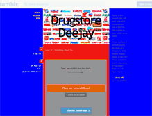 Tablet Screenshot of drugstoredj.tumblr.com