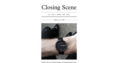 Desktop Screenshot of closingscene.tumblr.com