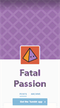 Mobile Screenshot of fatal-passion.tumblr.com