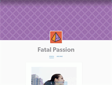 Tablet Screenshot of fatal-passion.tumblr.com