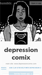 Mobile Screenshot of depressioncomix.tumblr.com