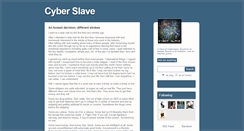 Desktop Screenshot of cyberslave.tumblr.com