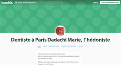 Desktop Screenshot of dentistedadachimarie.tumblr.com