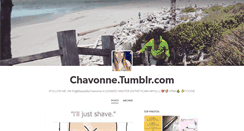 Desktop Screenshot of chavonne.tumblr.com