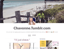 Tablet Screenshot of chavonne.tumblr.com