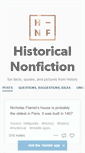 Mobile Screenshot of historical-nonfiction.tumblr.com