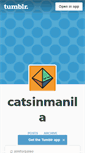 Mobile Screenshot of catsinmanila.tumblr.com