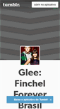 Mobile Screenshot of gleefinchelbrasil.tumblr.com