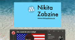 Desktop Screenshot of nikitazabzine.tumblr.com