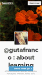 Mobile Screenshot of gutadefranco.tumblr.com