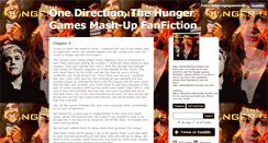 Desktop Screenshot of 1dthehungergamesfanfic.tumblr.com