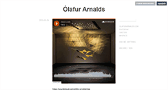Desktop Screenshot of olafurarnalds.tumblr.com