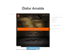 Tablet Screenshot of olafurarnalds.tumblr.com
