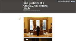 Desktop Screenshot of anonymouscrankypants.tumblr.com