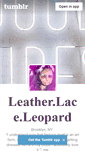 Mobile Screenshot of leatherlaceleopard.tumblr.com