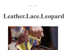 Tablet Screenshot of leatherlaceleopard.tumblr.com