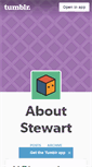 Mobile Screenshot of aboutstewart.tumblr.com