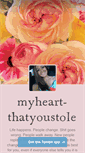 Mobile Screenshot of myheart-thatyoustole.tumblr.com