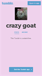 Mobile Screenshot of alittlegoat.tumblr.com